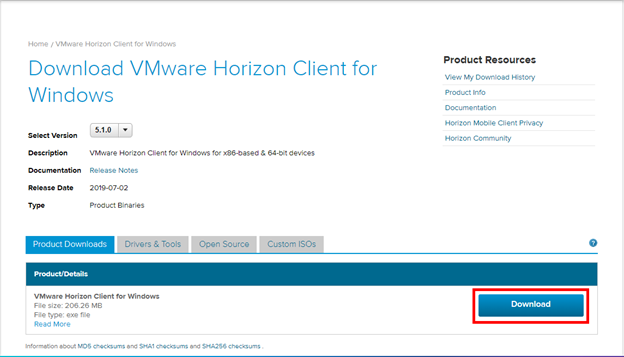 vmware horizon chrome